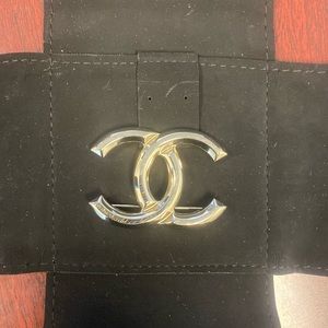 Authentic Chanel Gold Brooch